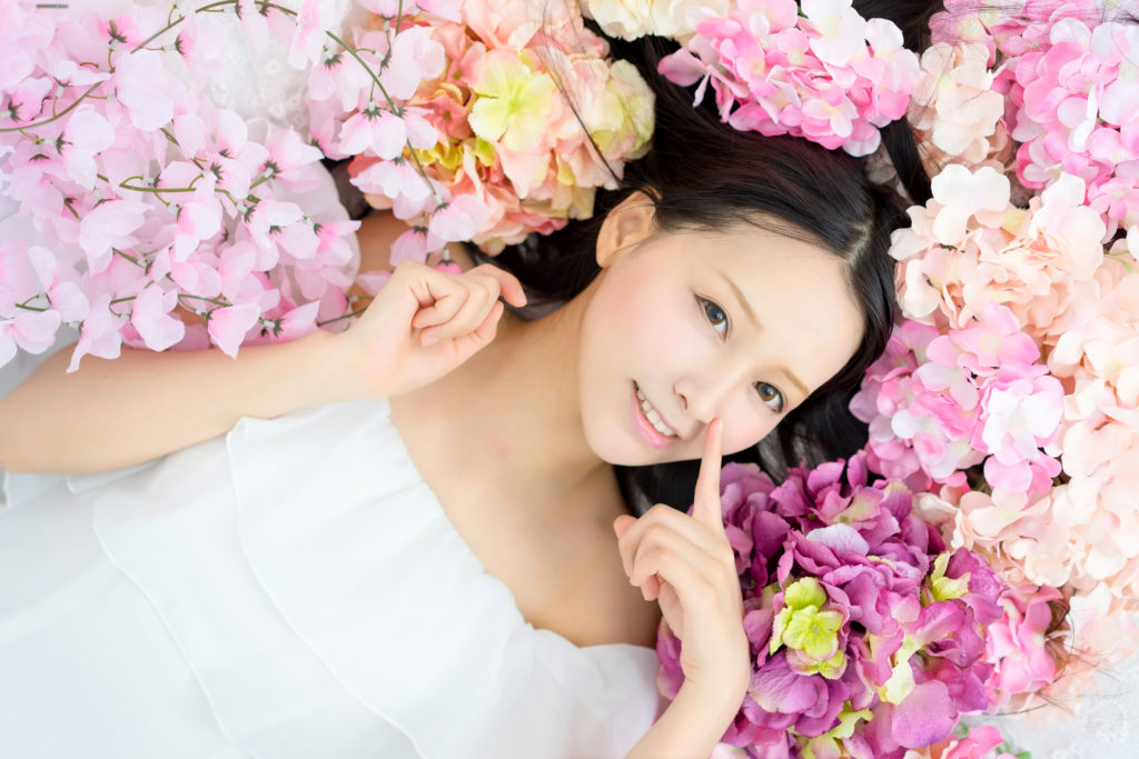 鮮花和婦女