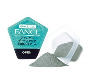 洗顏粉使用