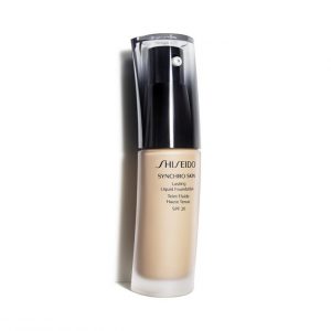 粉底液推薦【Shiseido 資生堂國際櫃】時尚色繪尚質長效精華粉蜜SPF20 30mL(五色任選)