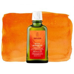 身體按摩油 使用 WELEDA