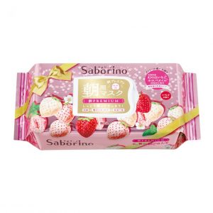 saborino早安面膜 白色草莓