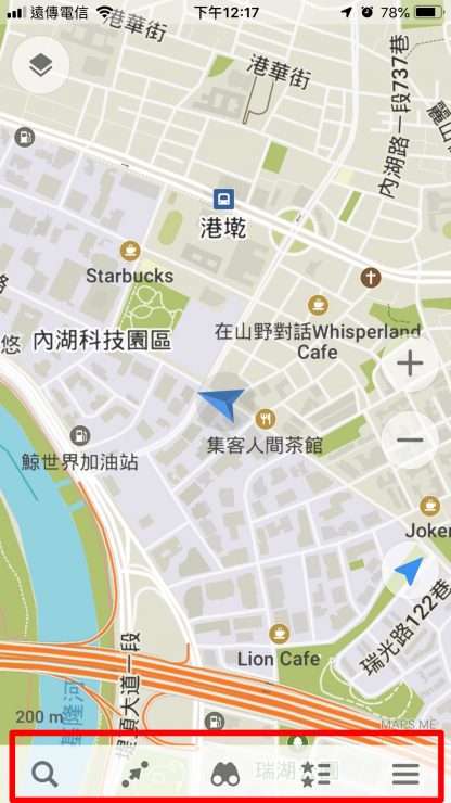 離線地圖 app