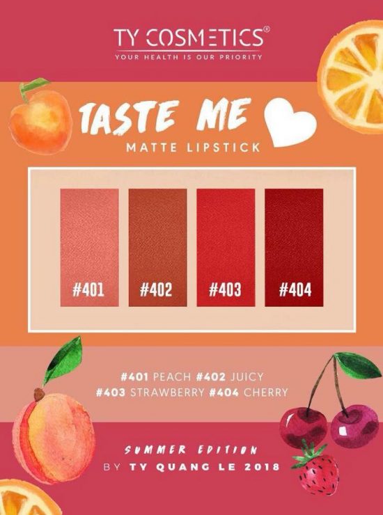 Taste Me Matte Lipstick