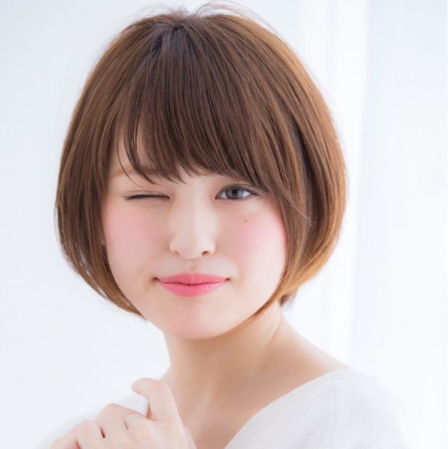 圓臉髮型