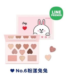 MISSHA X LINE FRIENDS完美濾鏡眼頰彩盤