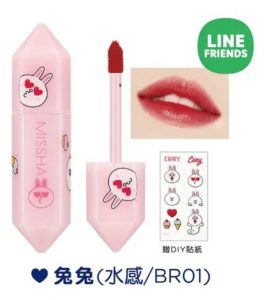 MISSHA X LINE FRIENDS許願石唇露