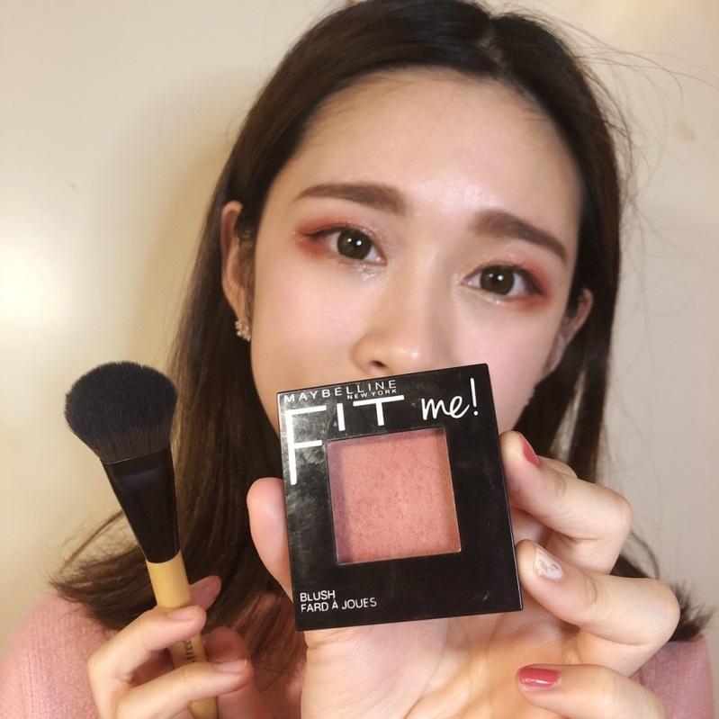 聖誕妝容推薦頰彩|【Maybelline】FIT ME怦然心動腮紅-酒紅
