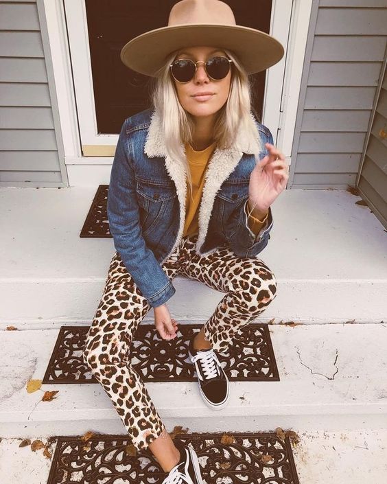 豹紋穿搭