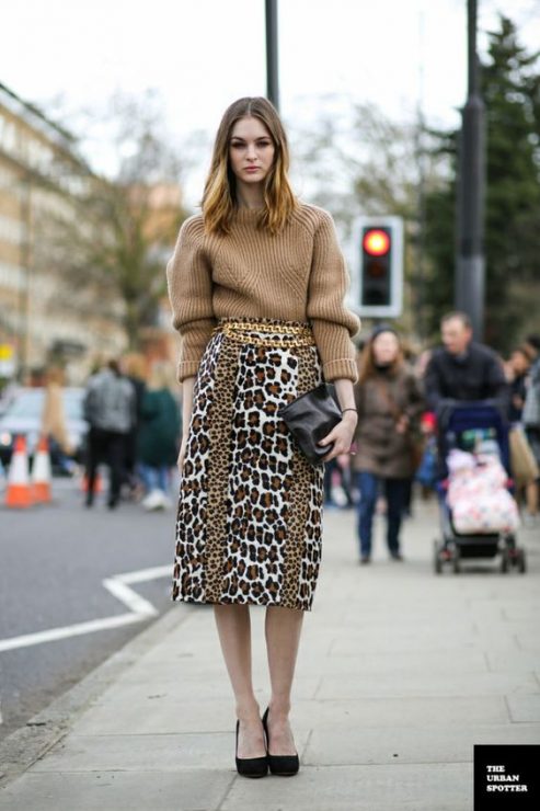 豹紋穿搭