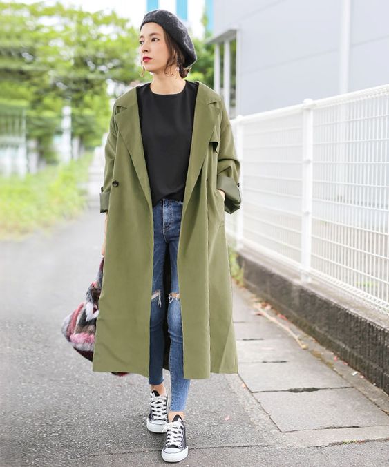 風衣穿搭