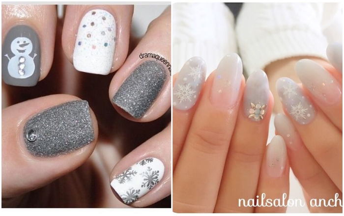 聖誕節美甲造型