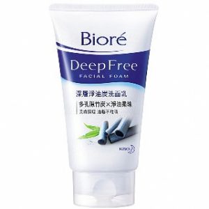 Biore深層淨油炭洗面乳