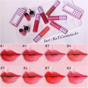 too cool for school 格子奶油唇釉