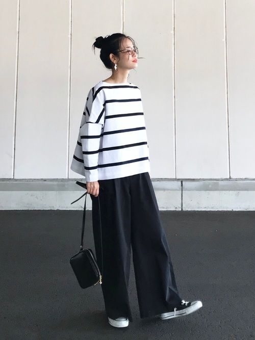 條紋穿搭 條紋上衣