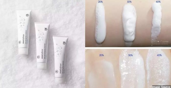 試用innisfree 洗面乳