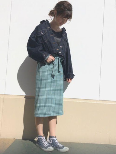 牛仔外套穿搭
