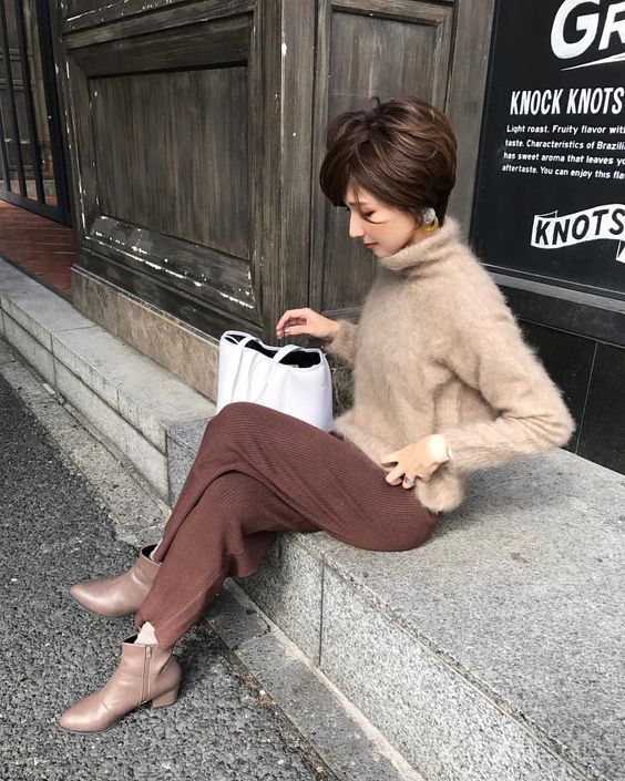短髮穿搭
