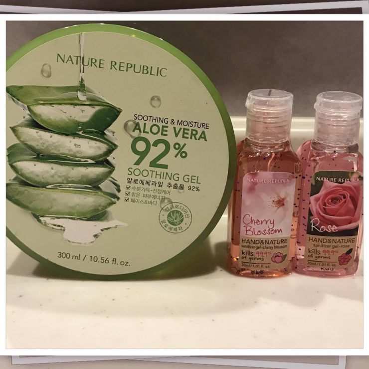 nature republic 蘆薈補水修護保濕凝膠