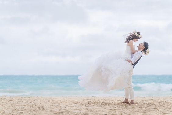海邊婚紗