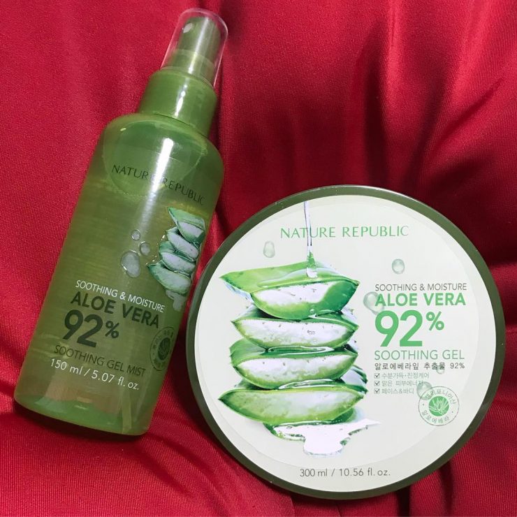 nature republic 蘆薈補水修護保濕凝膠