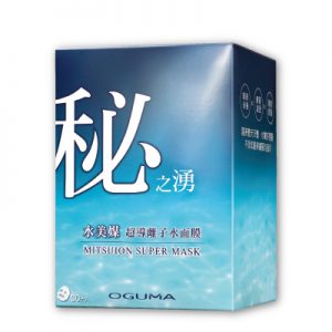 台灣面膜【水美媒 OGUMA】秘之湧超導離子水面膜