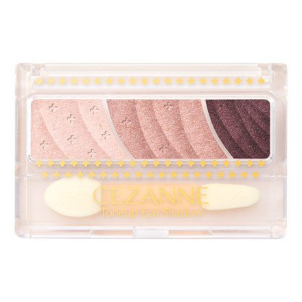 春天妝容推薦|眼影→CEZANNE 提色眼影06 柳橙黑醋栗