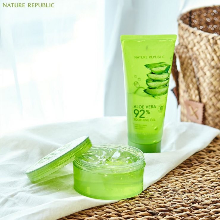 nature republic 蘆薈補水修護保濕凝膠