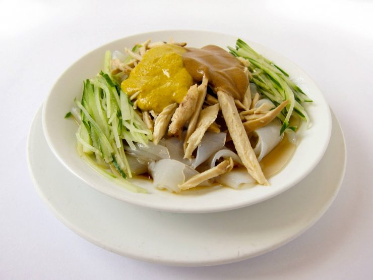 天廚菜館 雞絲拉皮