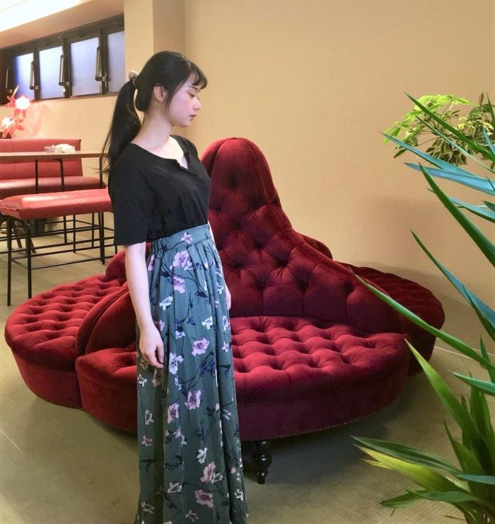 碎花穿搭