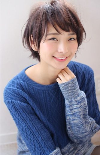 極短髮