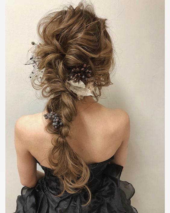 新娘髮型～梳髮造型