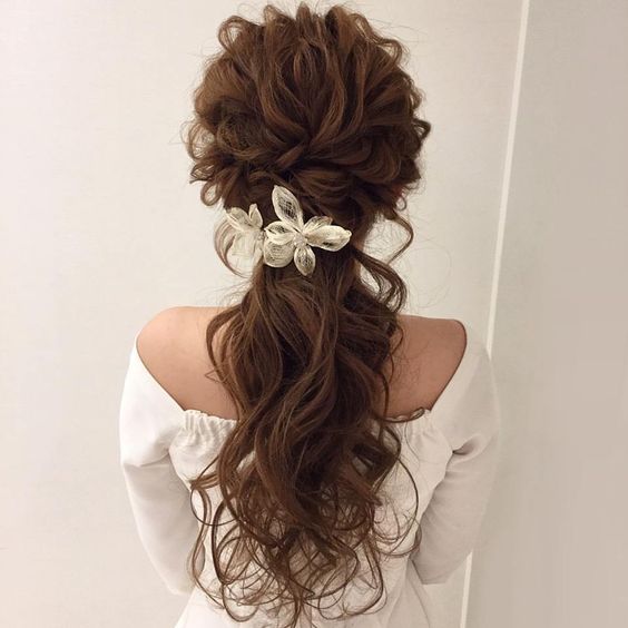 新娘髮型～馬尾造型