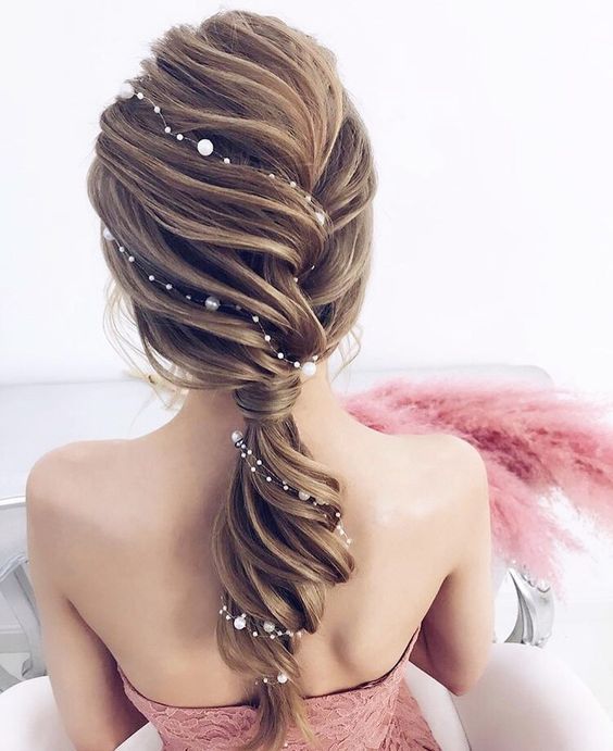 新娘髮型～馬尾造型