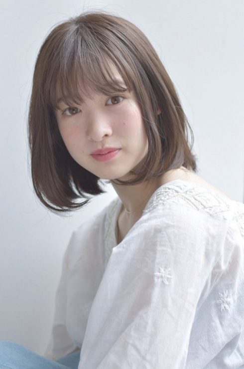 方形臉髮型