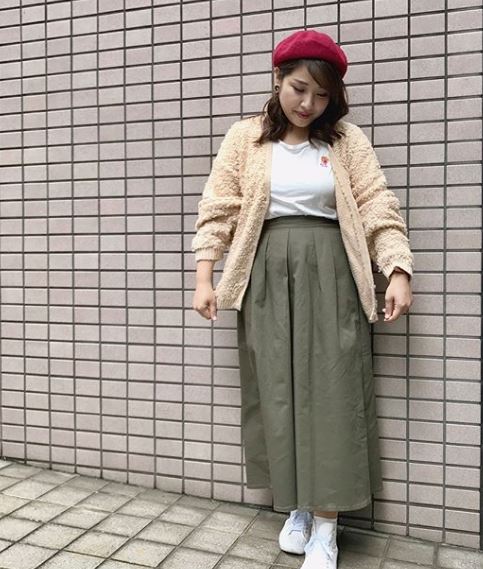 肉肉女孩的四季穿搭