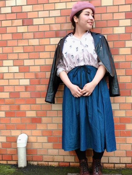 肉肉女孩的四季穿搭