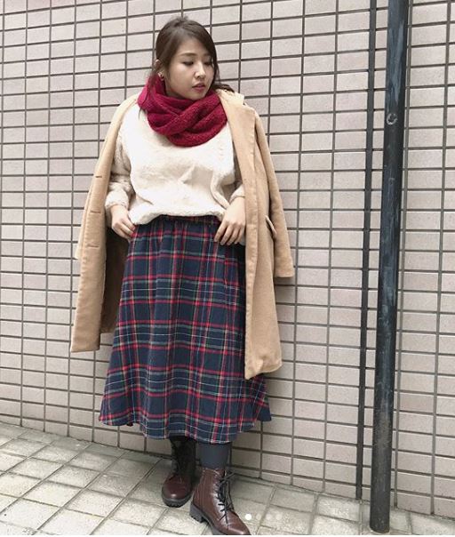 肉肉女孩的四季穿搭