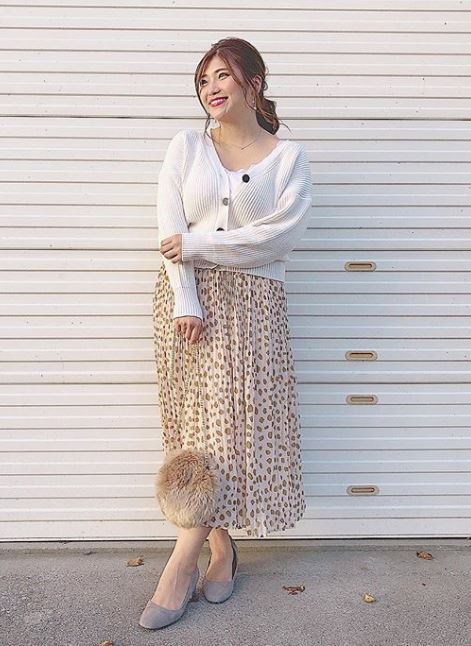 肉肉女孩的四季穿搭