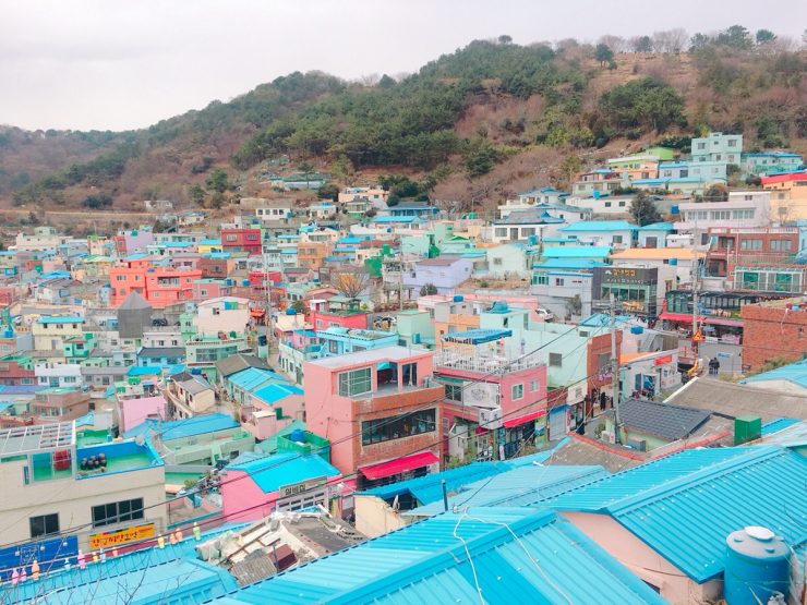 被稱為釜山的馬丘比丘，甘川洞文化村