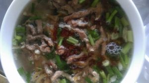 榨菜肉絲麵