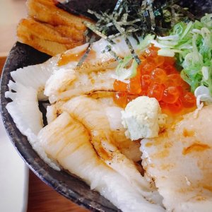 比目魚穴子丼飯