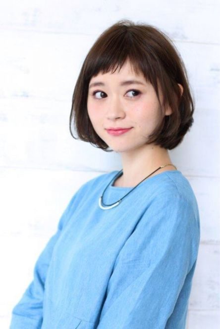 短瀏海,眉上瀏海