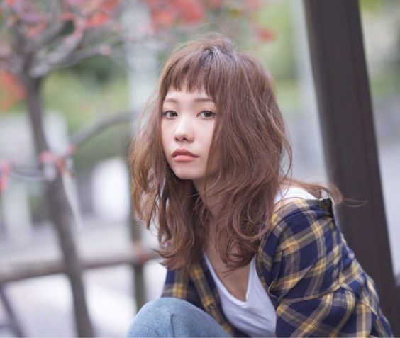 短瀏海,眉上瀏海