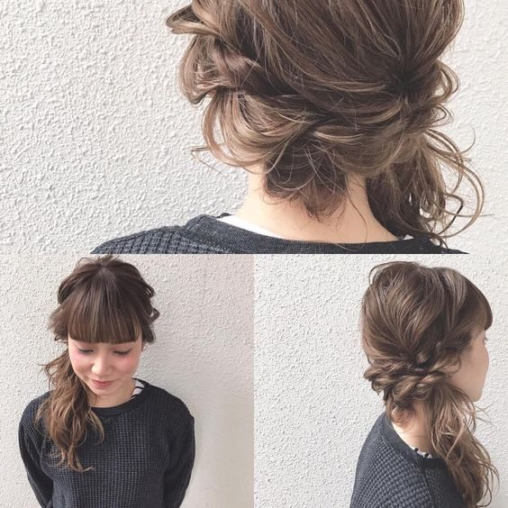 ②DIY編髮②扭轉髮束立刻完成髮型！側邊的螺旋編髮