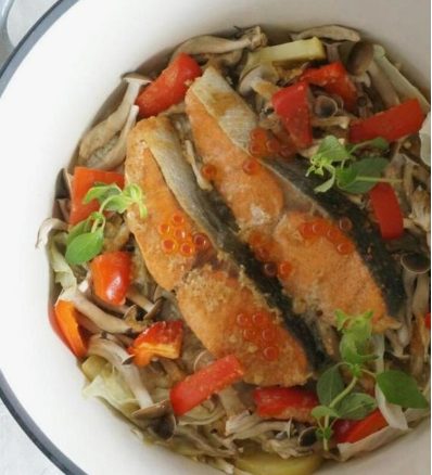 起源於北海道的「味噌烤魚(chan chan yaki)」