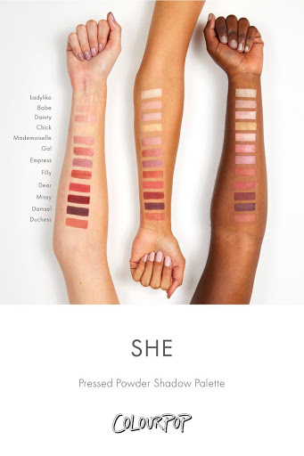 colourpop眼影 Black Friday2021黑五折扣優惠推薦 感恩節 Colourpop眼影開箱SHE試色