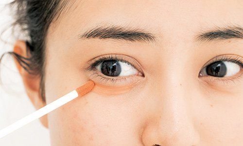 ②修飾黑眼圈、斑點