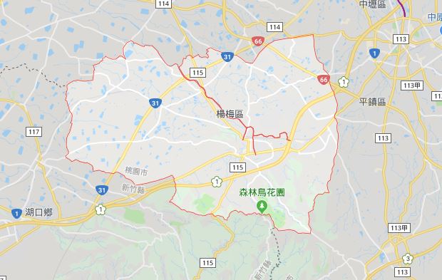 楊梅 地圖
