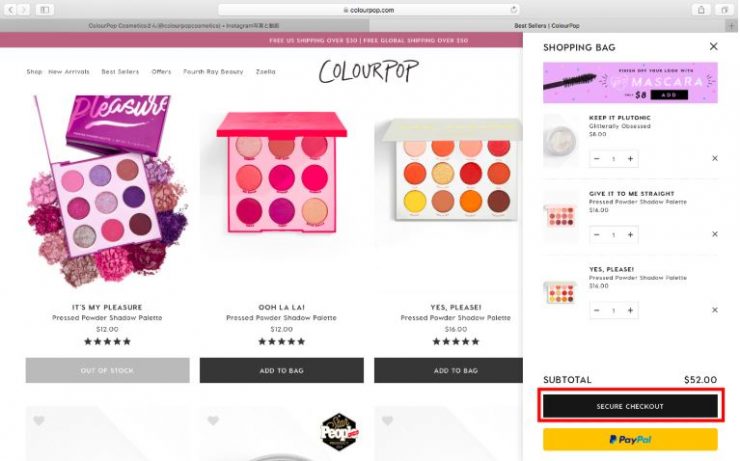 colourpop眼影 Black Friday2021黑五折扣優惠推薦 感恩節