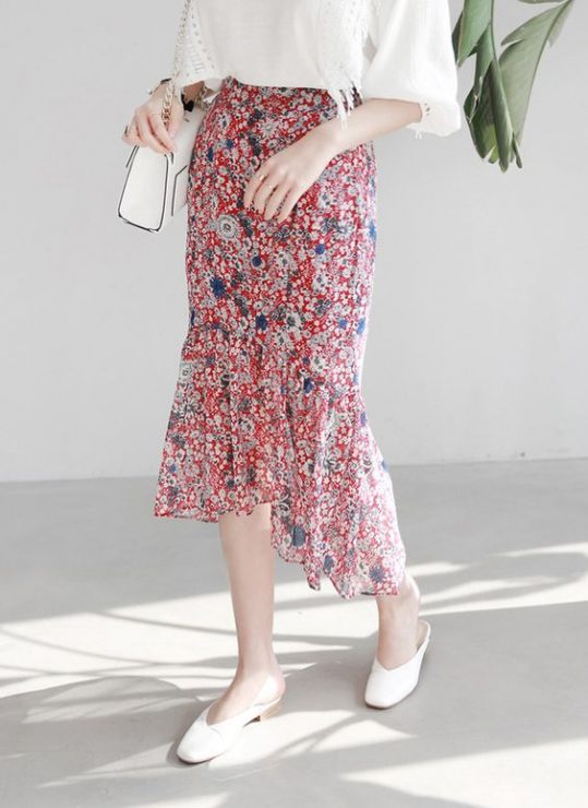 小碎花 穿搭
